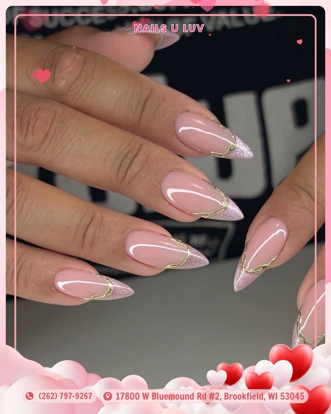 Nails U Luv logo